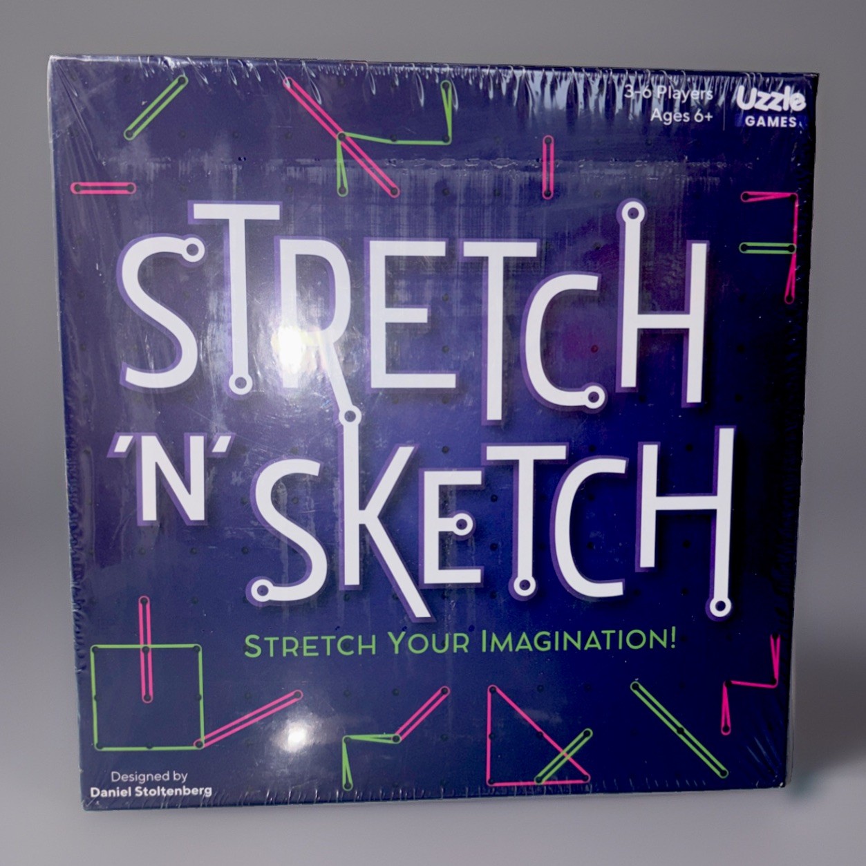 STRETCH ‘N’ SKETCH Stretch Your Imagination Game – Factory Sealed – Ships FREE!!