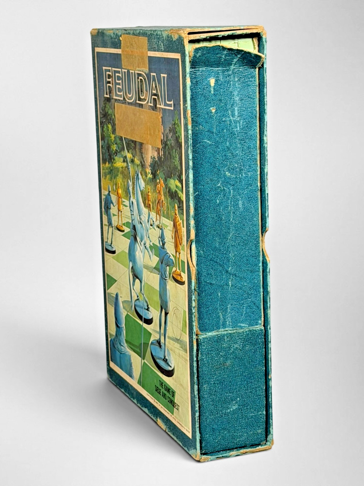 Vintage 3M Bookshelf Game FEUDAL Complete Strategy Board Game 1967