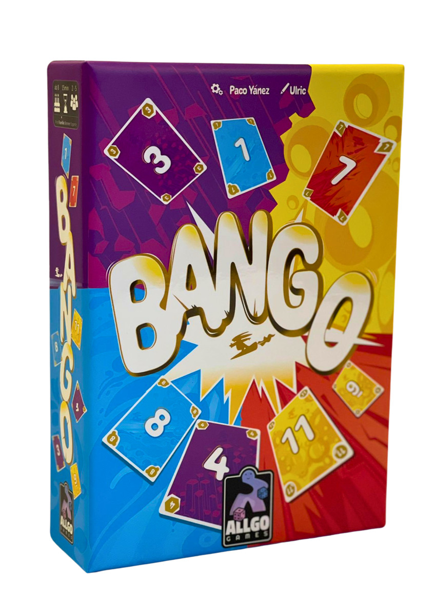 Bango Allgo Games Family Game Card Game Laying Game Kids Game Gambling