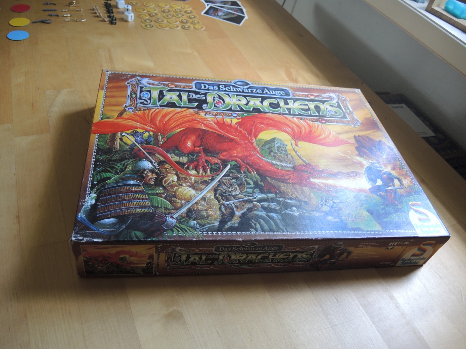 The Black Eye – Valley of the Dragon – Schmidtspiele 100% complete 1993 Unpainted