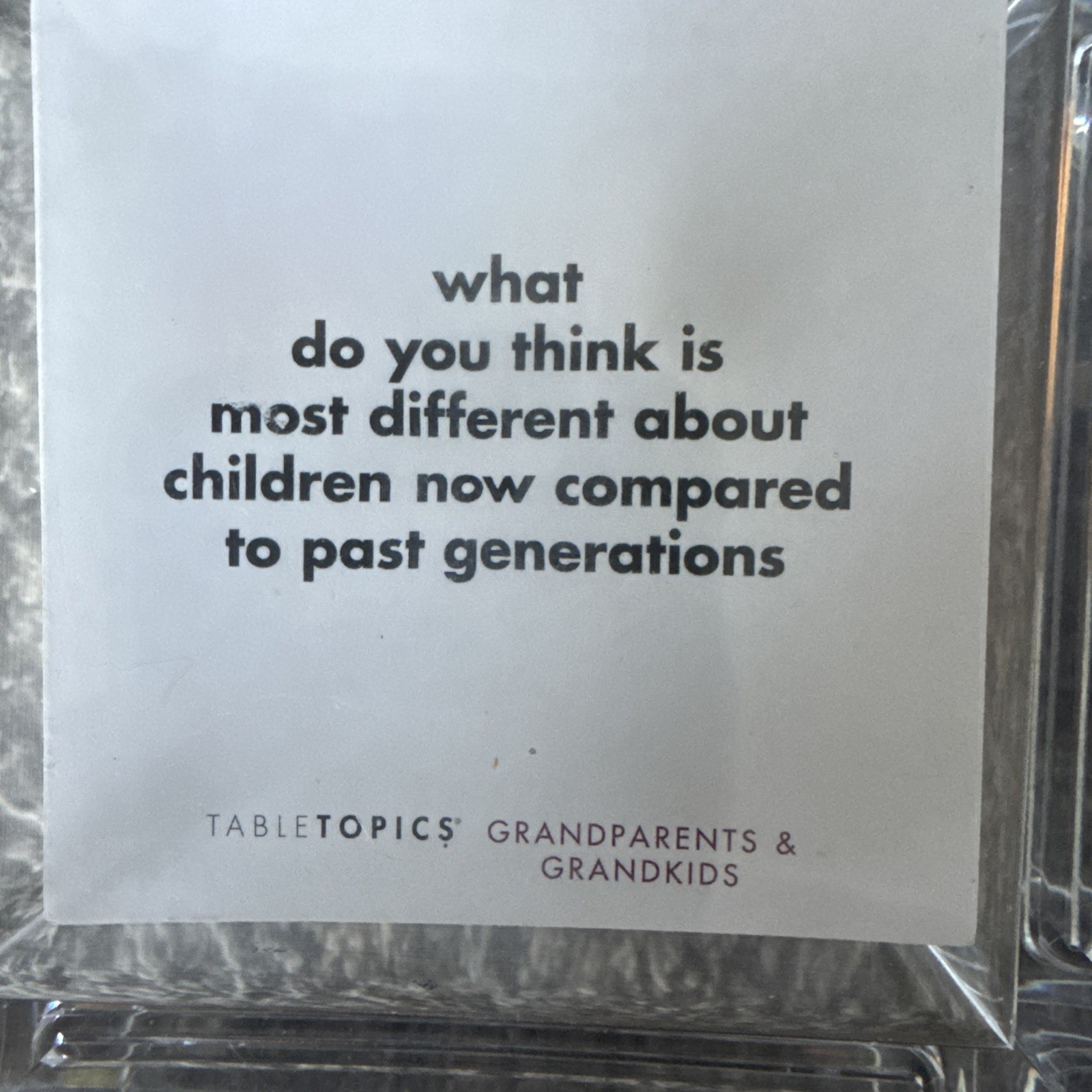 Decades Table Topics 2009 Game Questions 60s, 70s, & 80s Ruby Mine