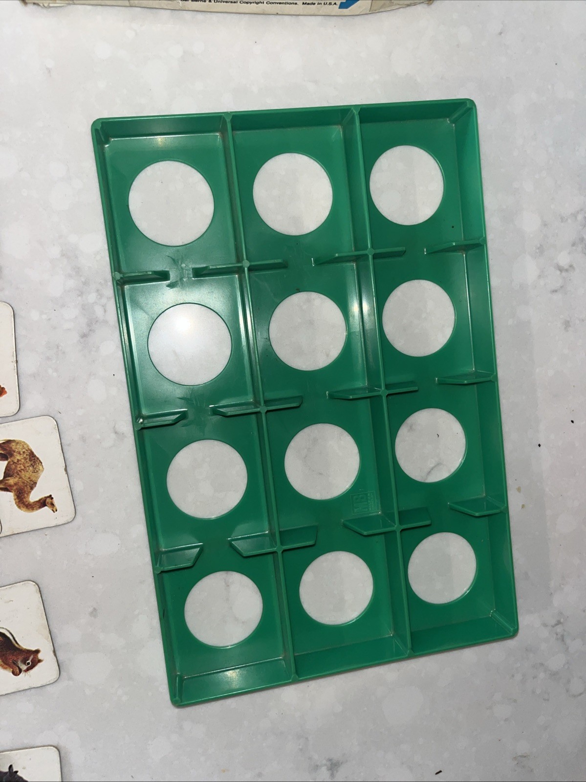 Milton Bradley Memory Animal Families Card Matching Game 1980