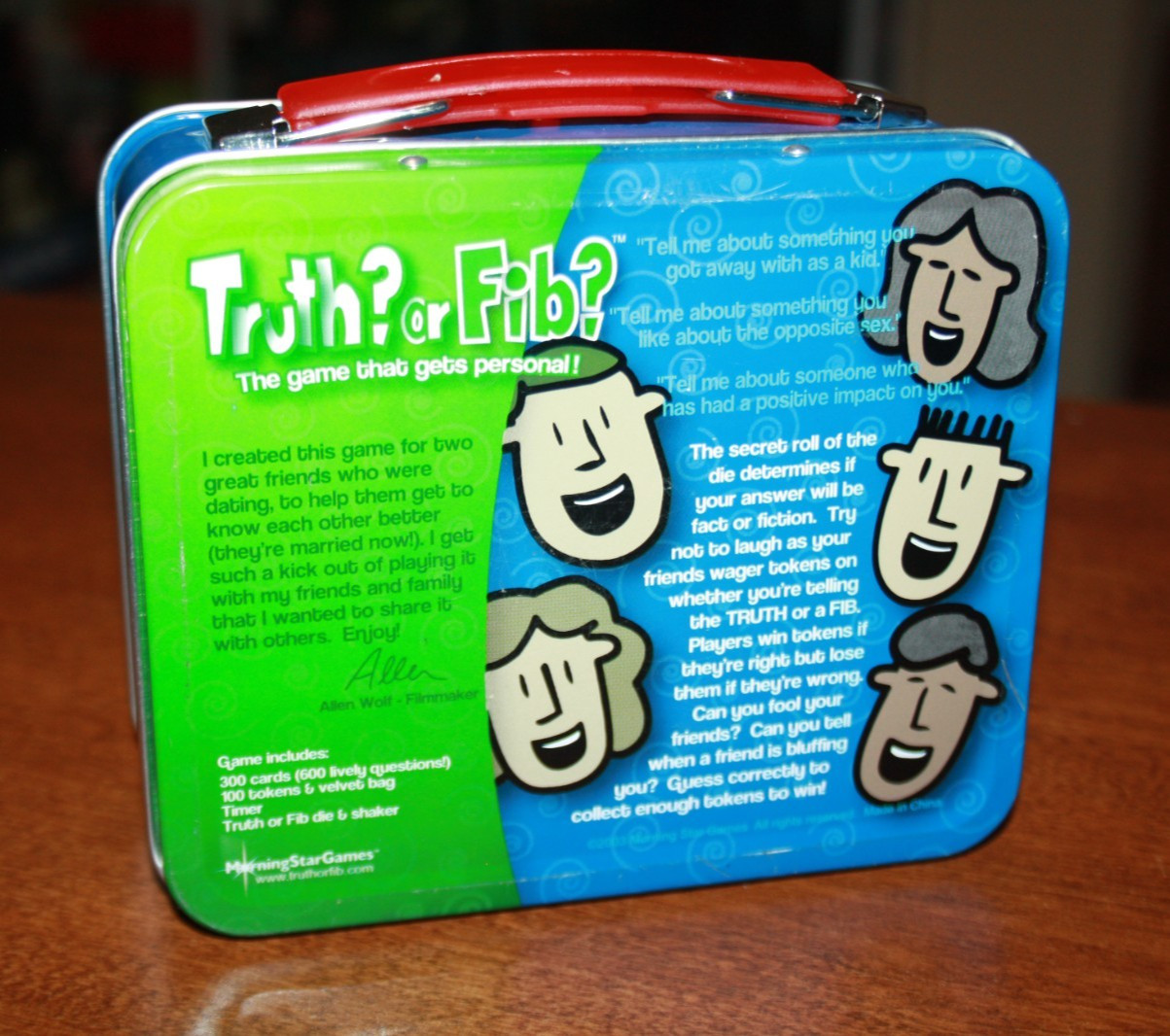 Truth? or Fib? Game that Gets Personal! Adults & Teens – Morning Star Games 2003