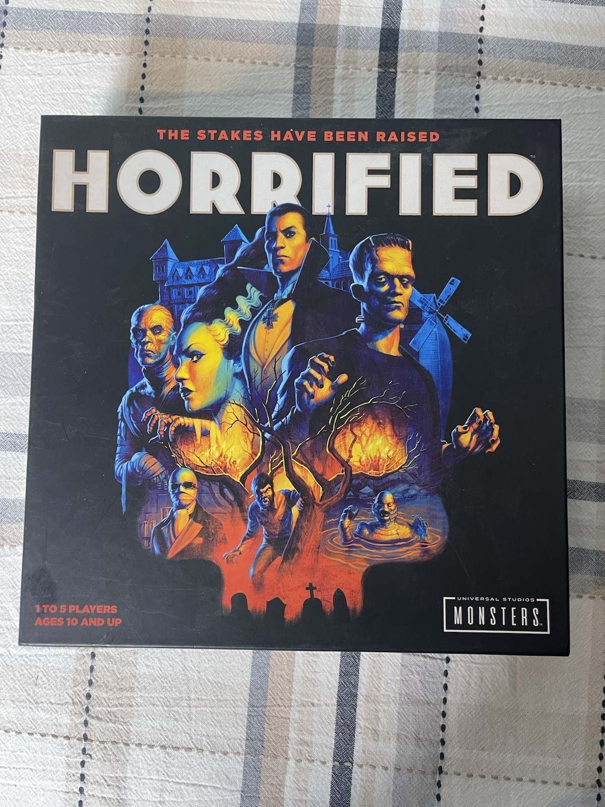 HORRIFIED board game Universal Studios monsters – Horror Movie 100% COMPLETE