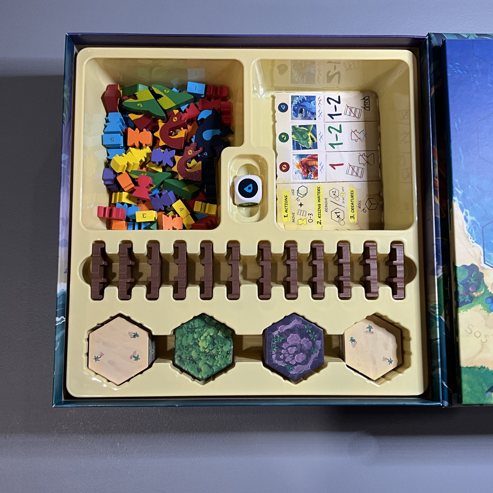 Survive The Island – Board Game – Zygomatic – Very Cool, Played Once – Complete