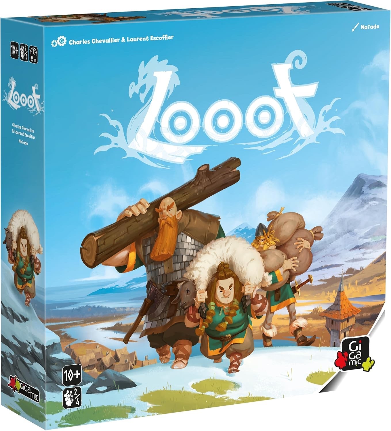 Looot Viking Tile Board Game Gigamic 240402; brand new, ships free!