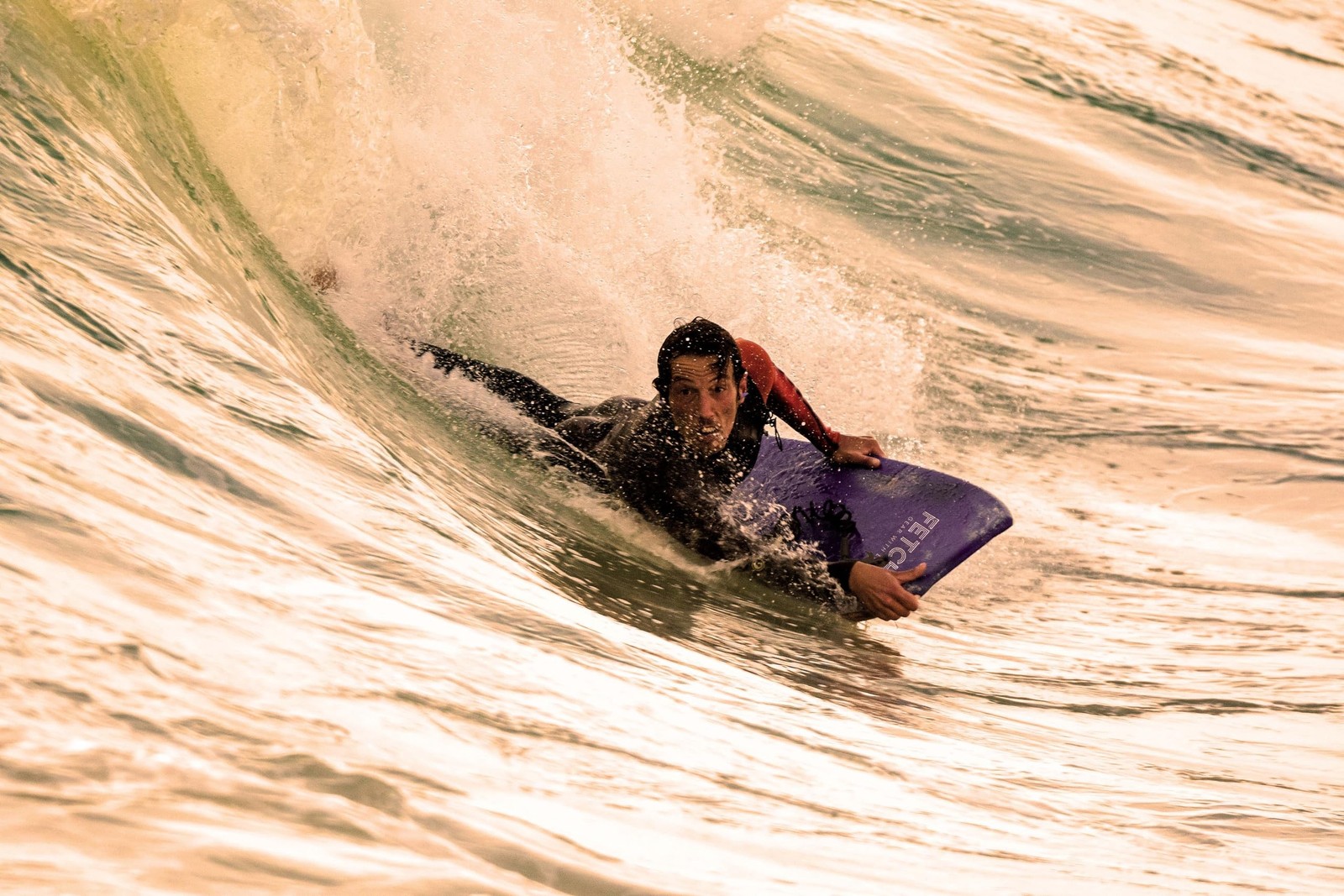 44” Bodyboard for Adults and Teens, Performance Surfing Body Board with Stri…