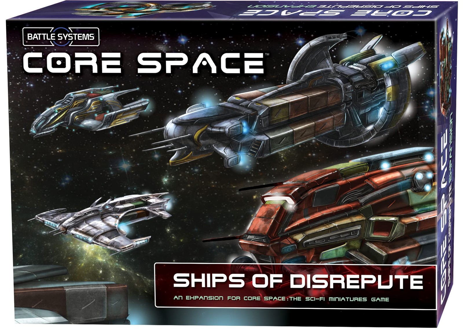Core Space First Born: Ships of Disrepute Expansion – Battle Systems Cooperat…