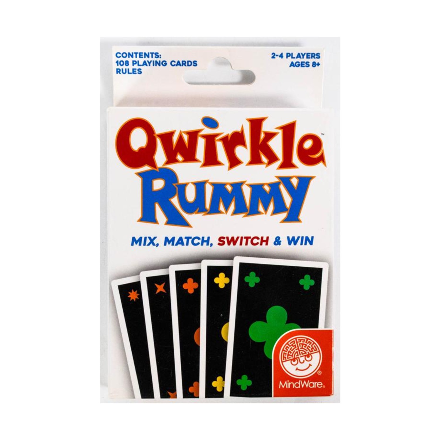 MindWare Boardgame Qwirkle Rummy Box VG/EX