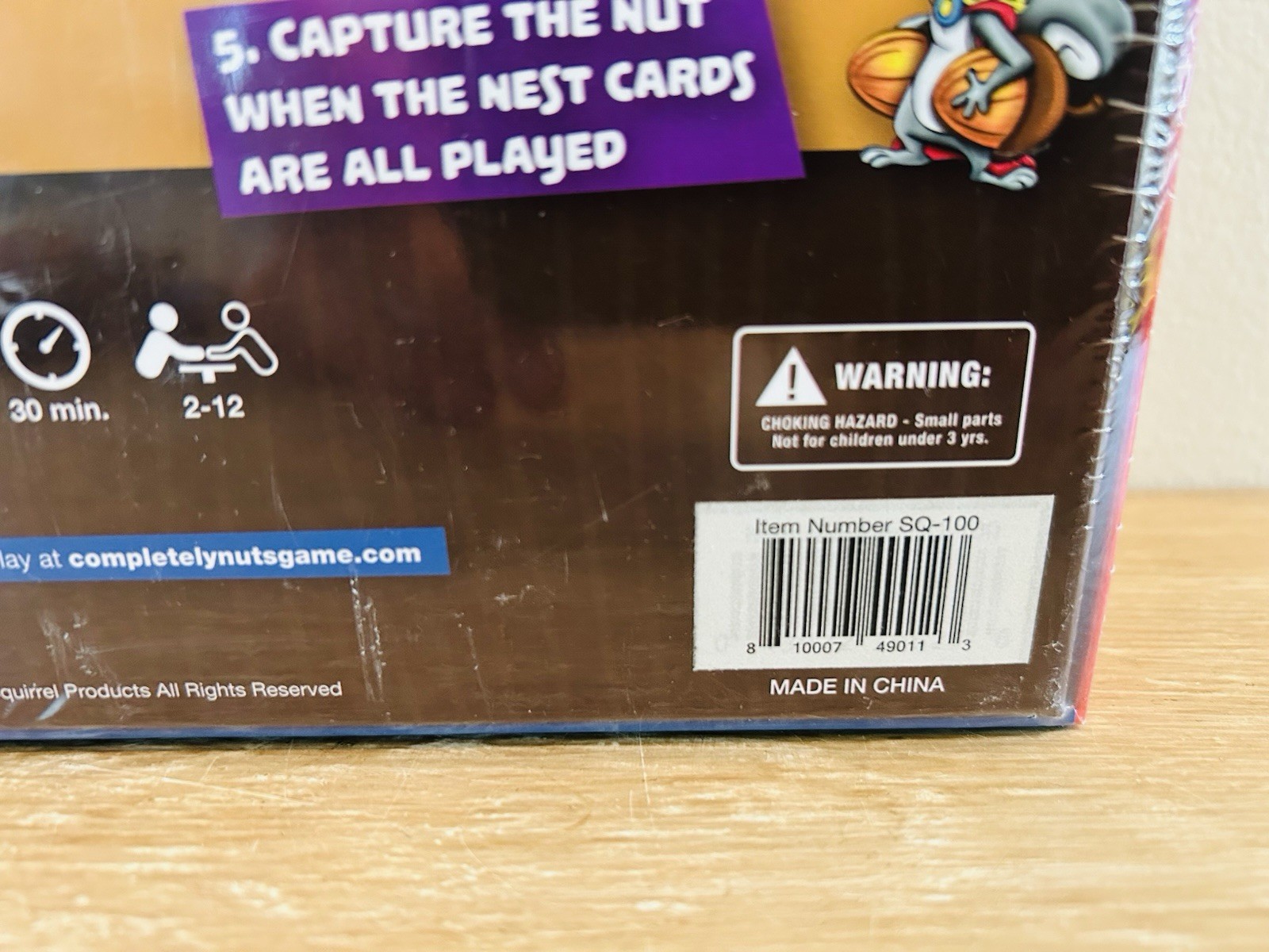 Completely Nuts Game, Fast Paced Party Game. Brand New Sealed!! Great Gift
