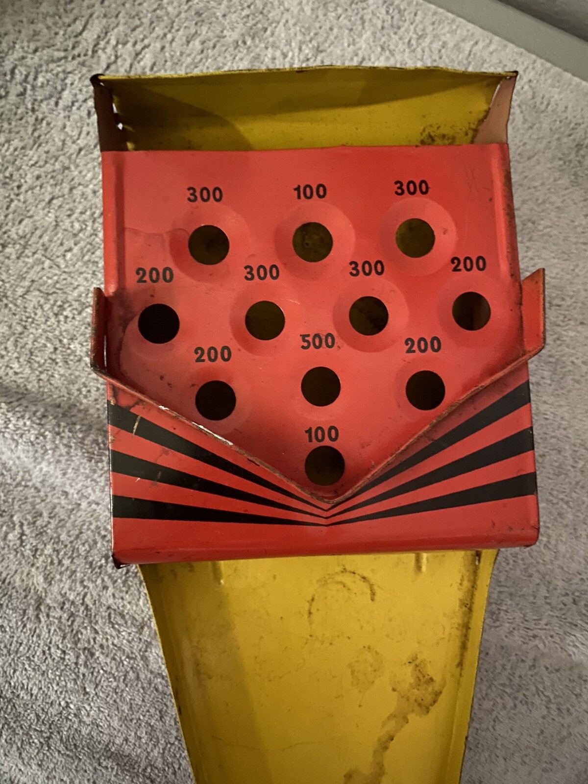 Vintage Wolverine metal Snap n Score Marble Game