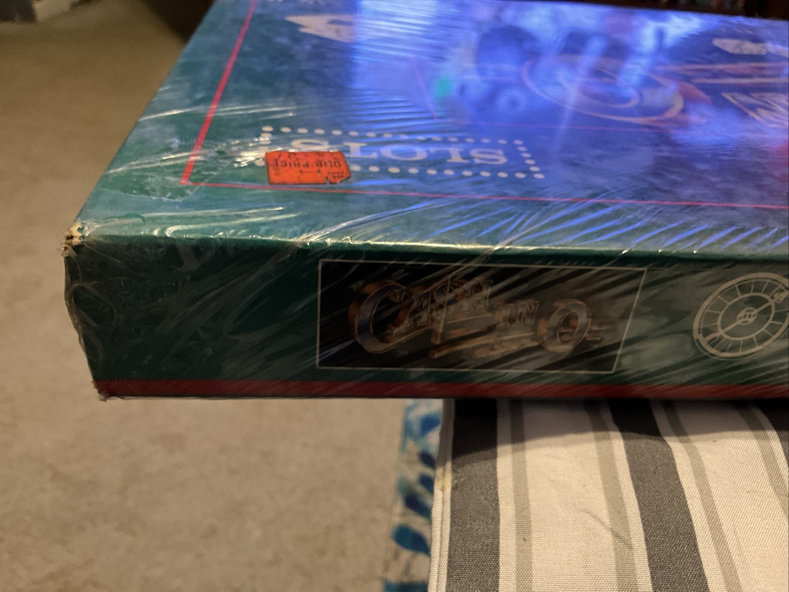Ca$h In O Slots Board Game 1987 New Sealed 8 & UP FAST PACE GAME SLOTS, VINTAGE