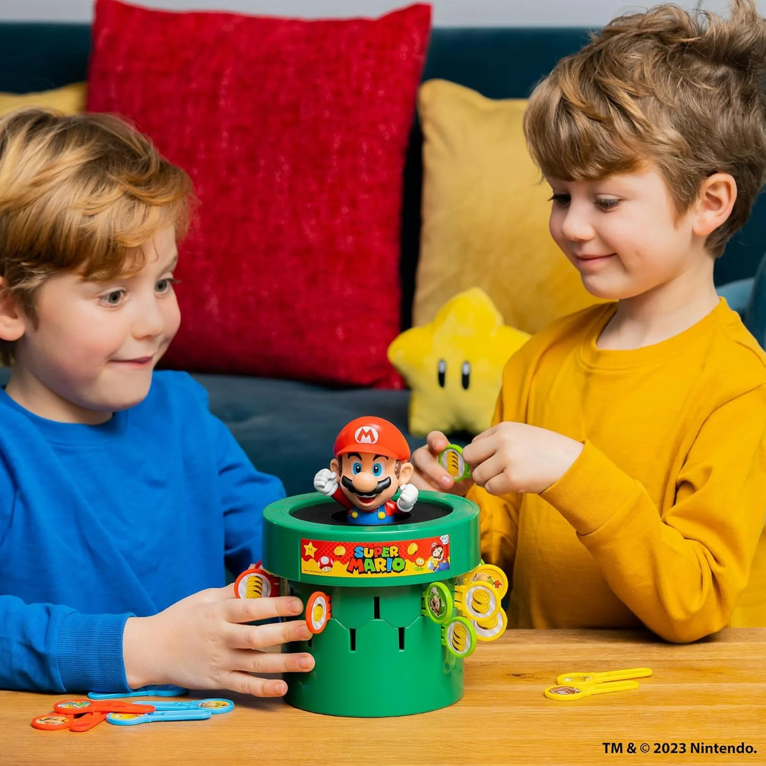 TOMY Pop Up Super Mario Game – Activities for Indoor Recess or Family Game Night