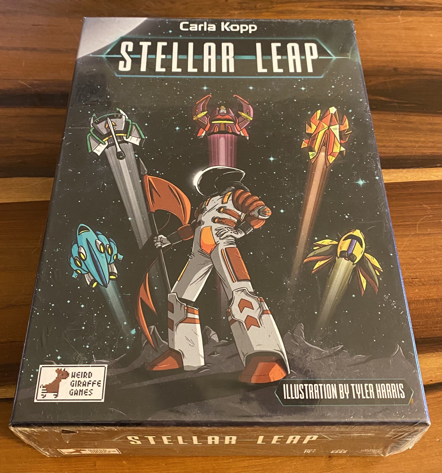 Stellar Leap Board Game – Weird Giraffe Games – Carla Kopp – Brand New b1