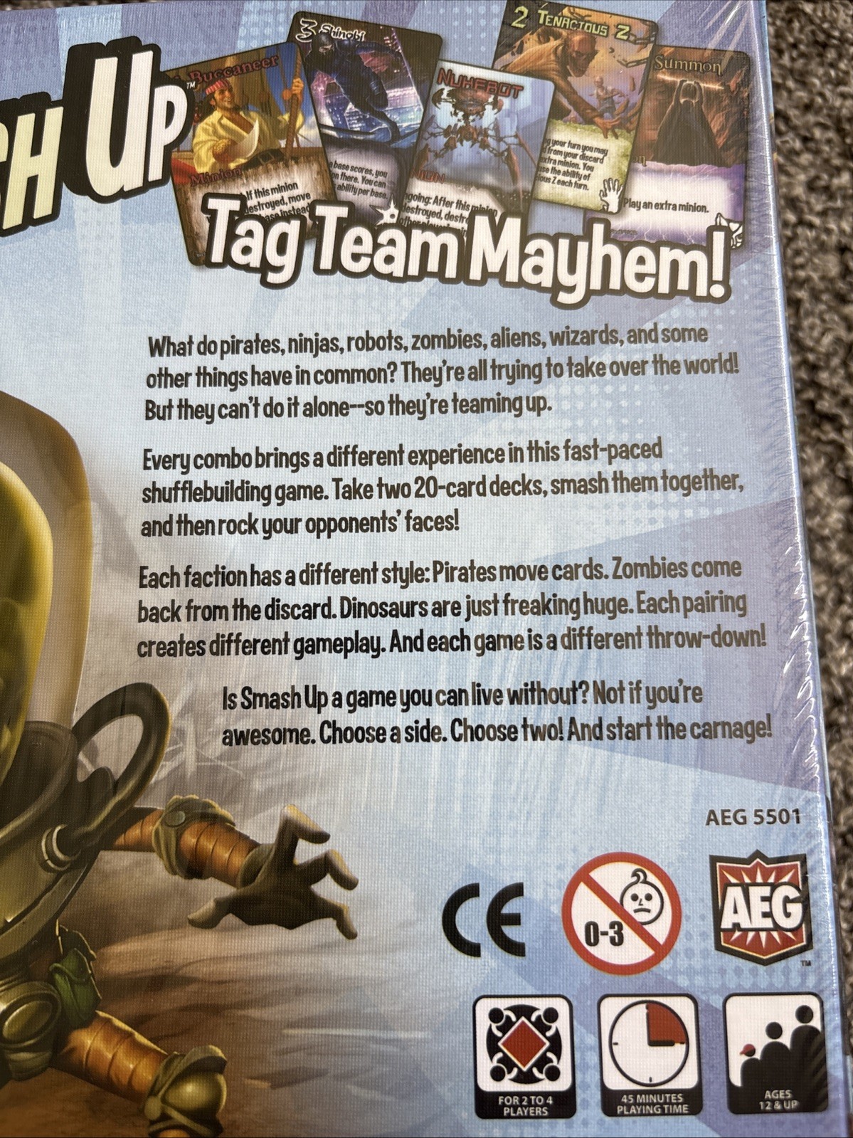 Smash Up Card Game Alderac Entertainment Group AEG 5501