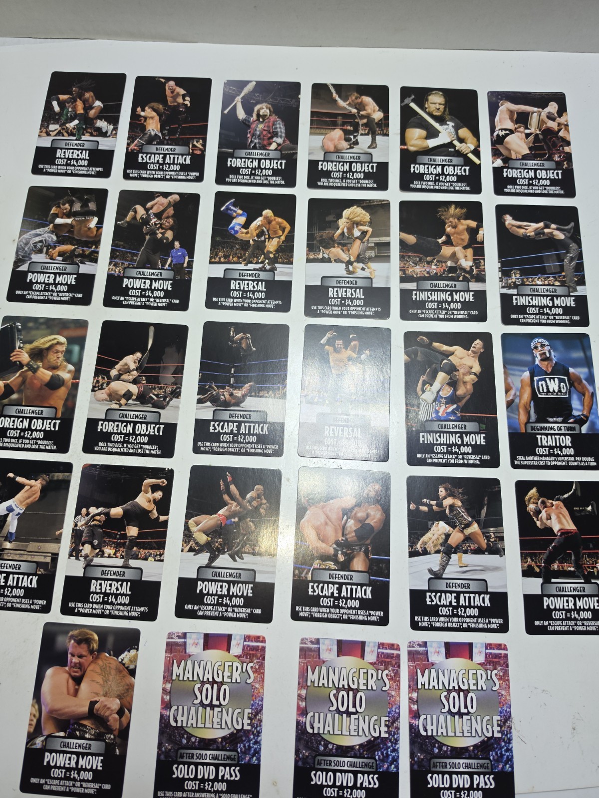 WWE DVD Board Game 2nd Edition Wrestling Raw Smackdown w/ Cards 2006 Complete