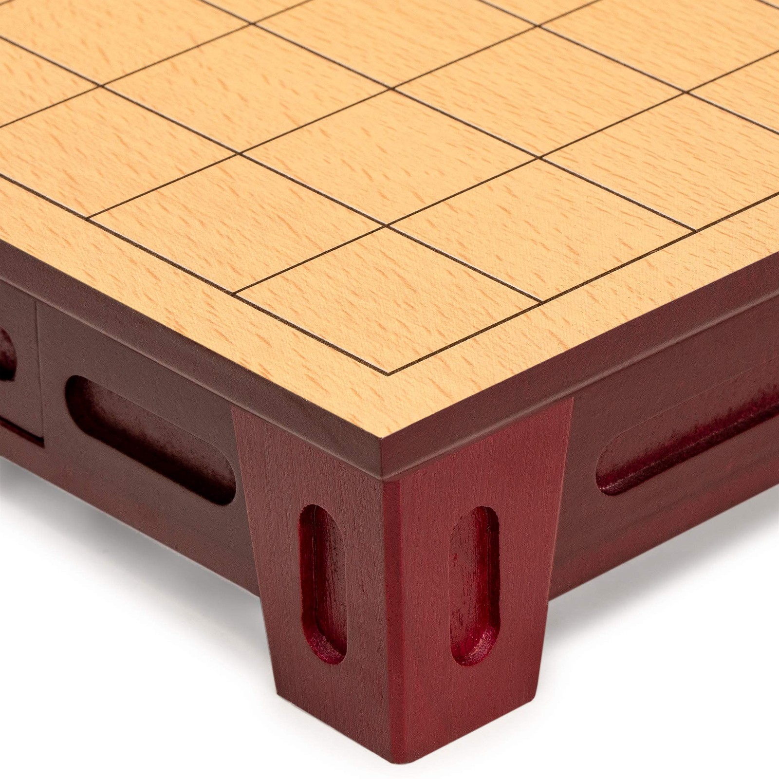 Shogi Japanese Chess Game Set – Wooden Board with Drawers and Traditional Kom…