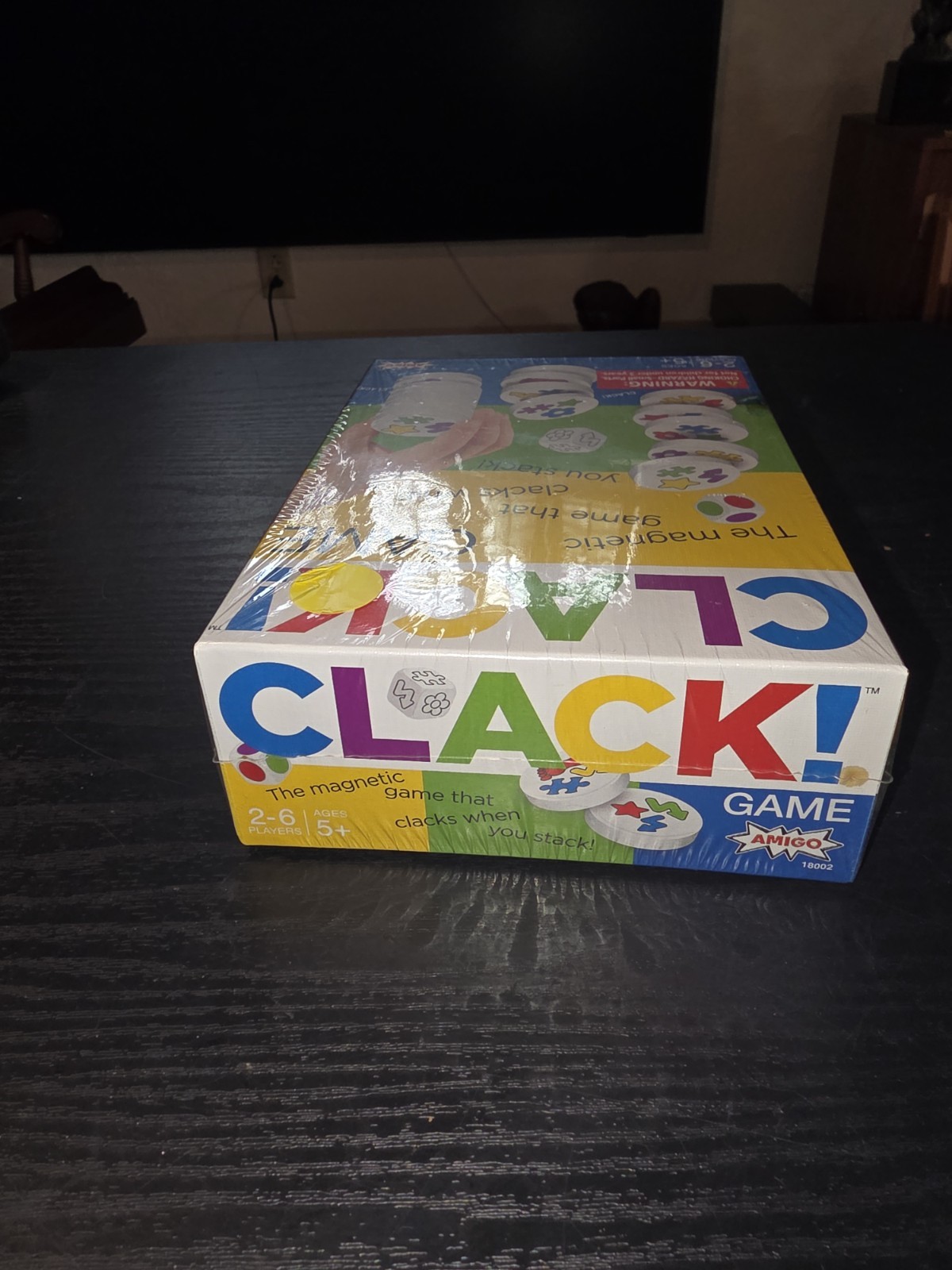 Clack! Magnet Game – Magnetic Stacking Game For Kids and Families Ages 5+ Amigo