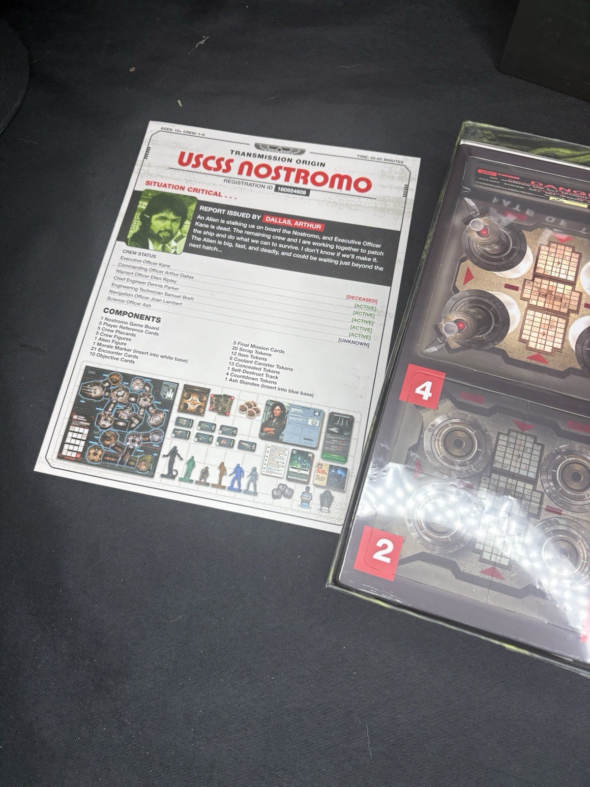 ALIEN: Fate of the Nostromo board game new 2021 UK ravensburger
