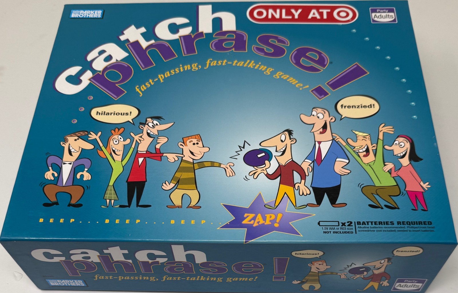 Catch Phrase Adult Party Game – 2007 – Target Exclusive – Sealed Game Pieces