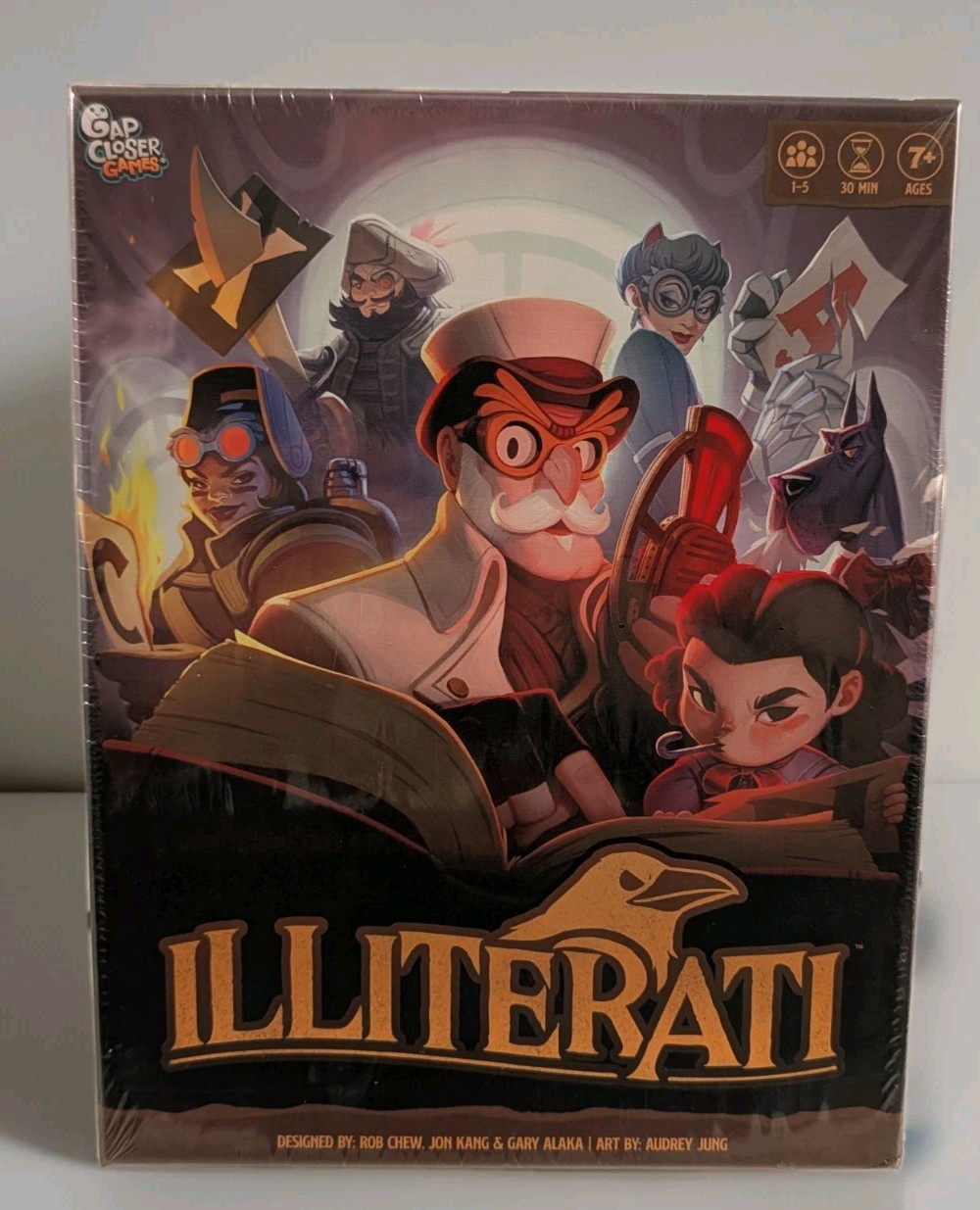 Illiterati Board Game 2022 Standard Edition Word Survival Board Game NEW/Sealed