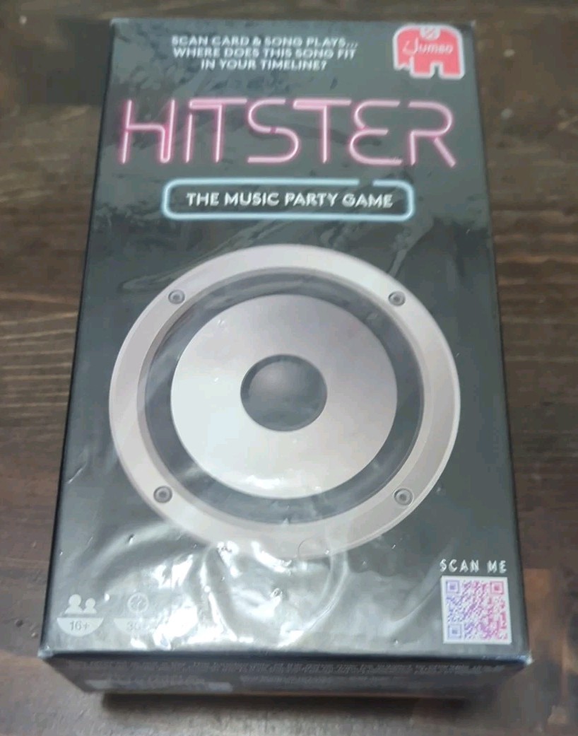 HITSTER The Music Party Song Game Decades of Amazing Hits NEW SEALED