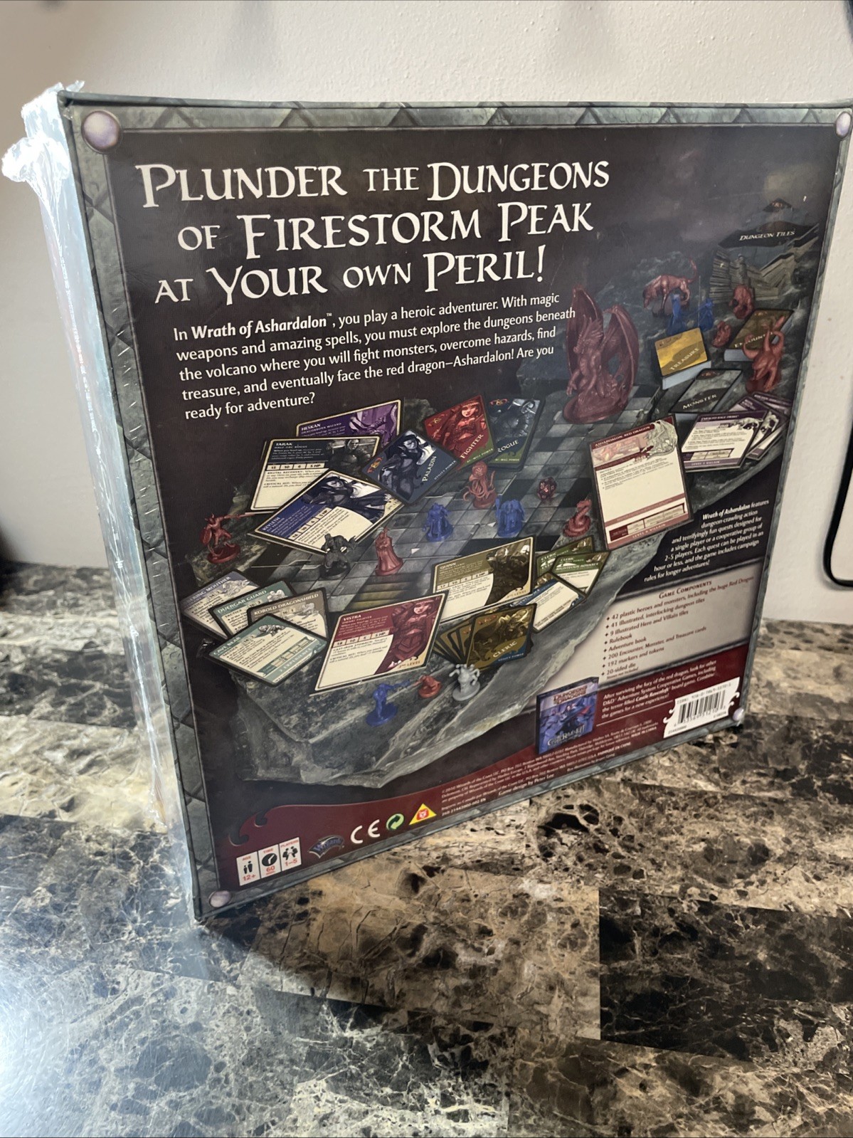 SEALED Dungeons&Dragons Wrath ofAshardalon Board Game Wizards of the Coast 2010
