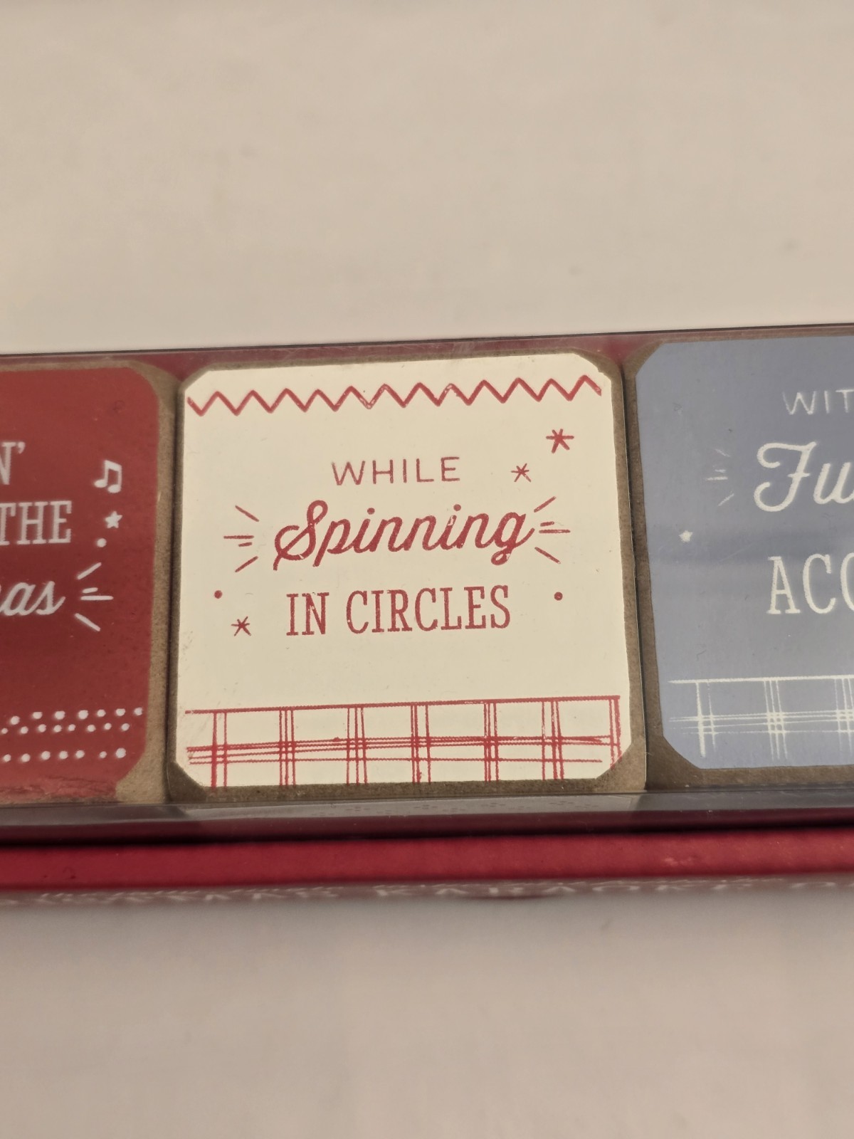 DEMDACO Christmas Karaoke Dice (Holiday Party Starter) Used: FREE SHIPPING