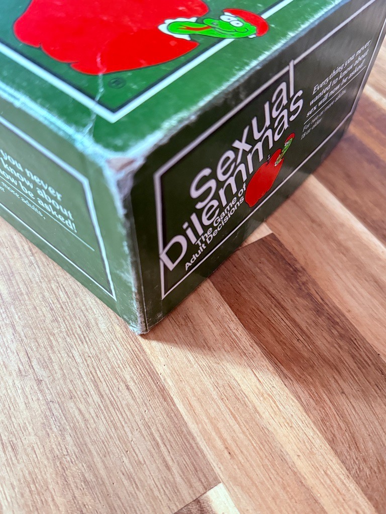 Sexual Dilemmas Adult Party Board Game Complete Vintage TDC Games