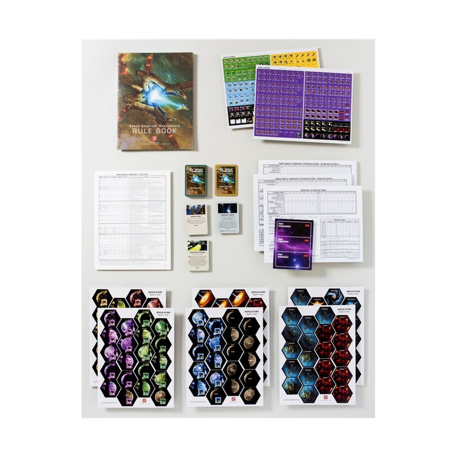 GMT Space Empires – Replicators Expansion Box EX/NM