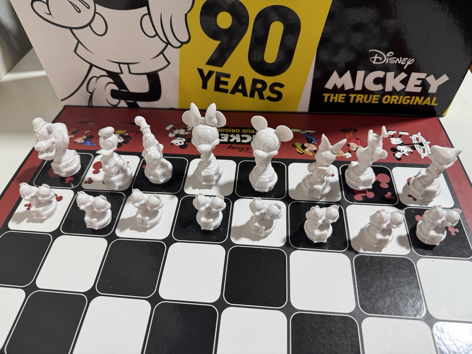 Disney Mickey: The True Original Collector’s Chess Set Ages 7+ Pre-owned