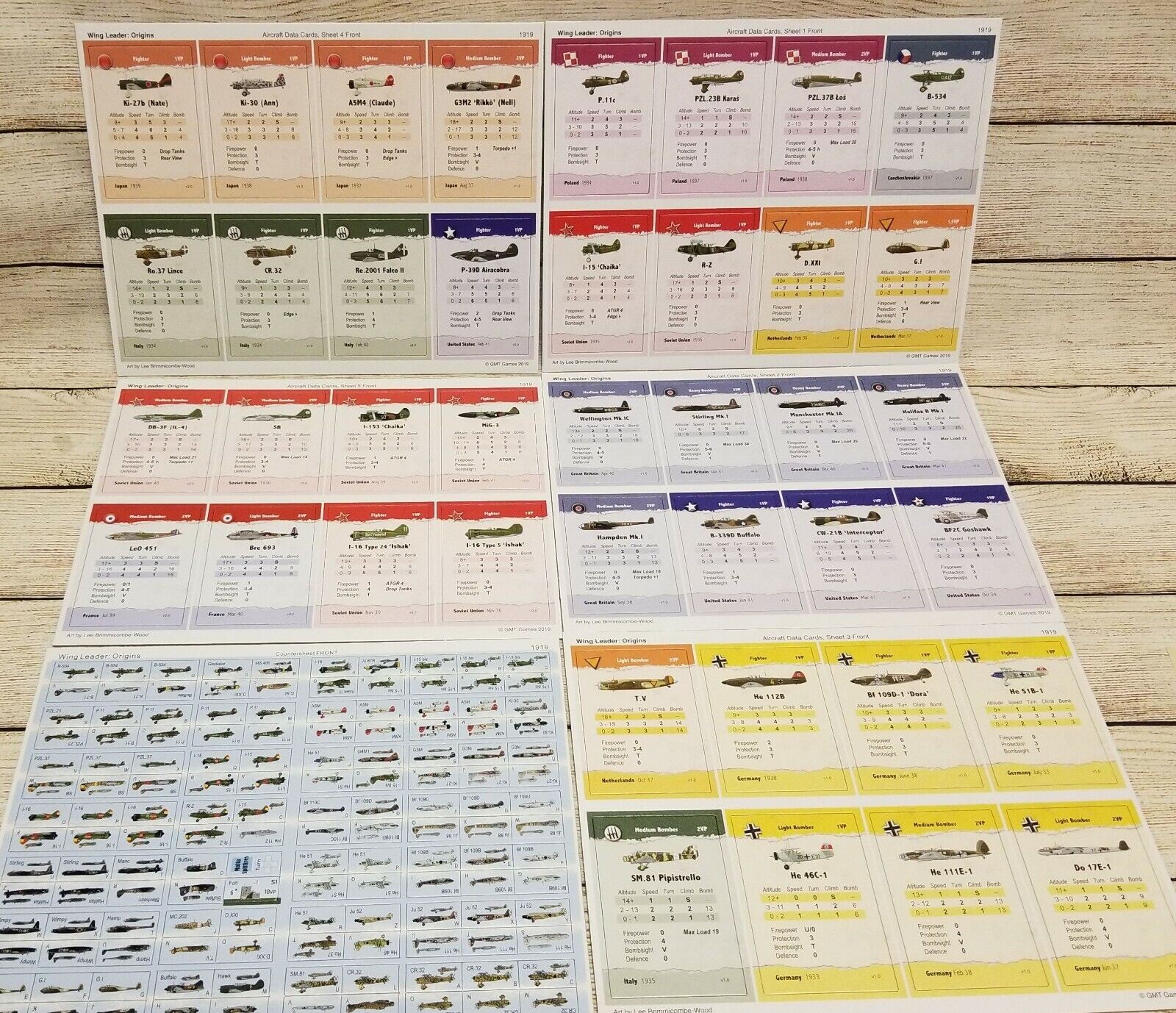 GMT Games Wing Leader: Origins 1936-1942