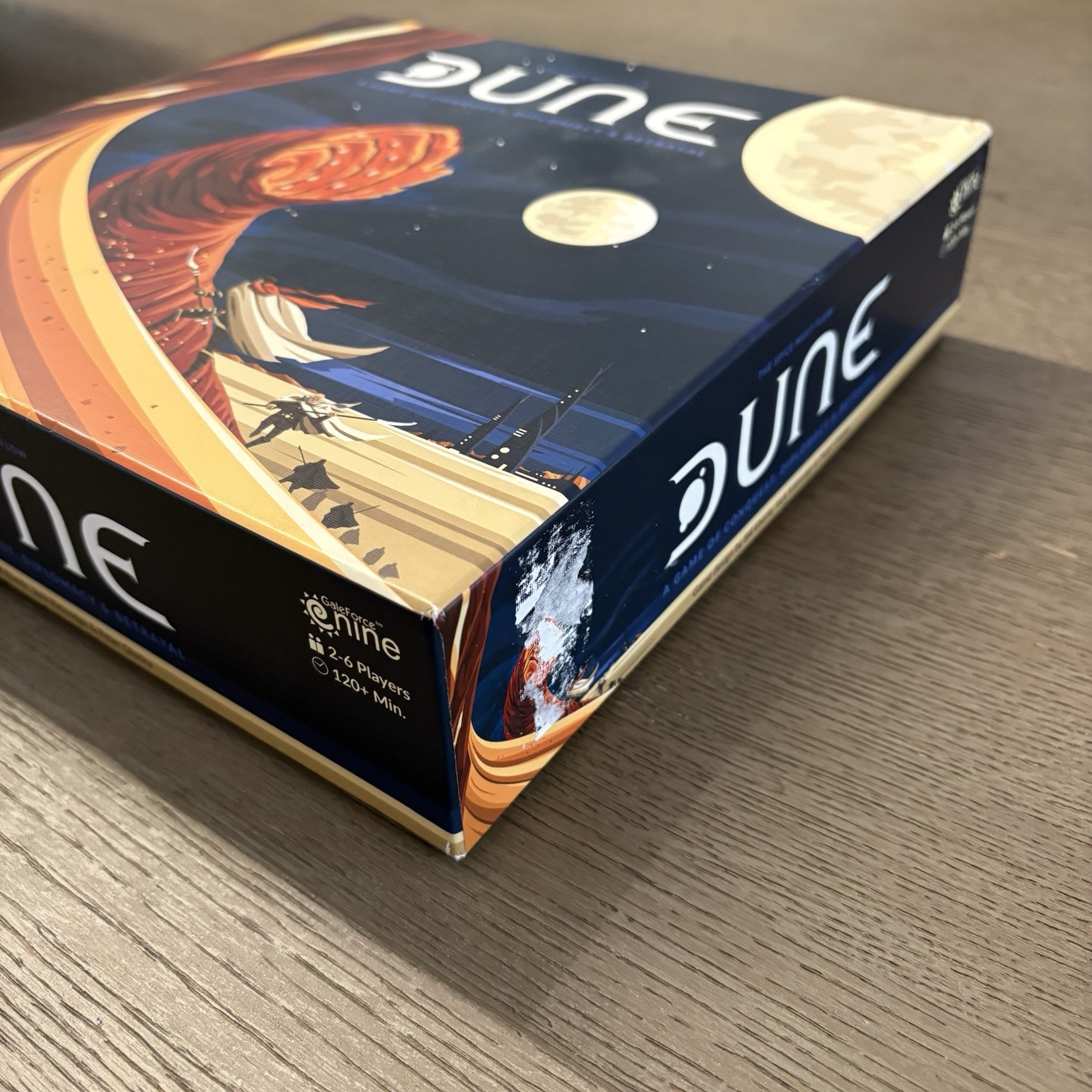 Dune Board Game by Jack Kittredge 2019 Untested As Is – Unsure If Complete