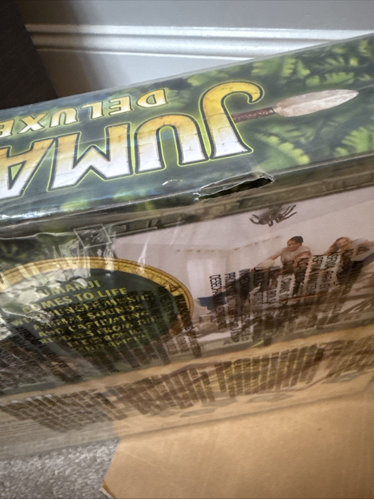 Jumanji 2021 Deluxe Electronic Adventure With Lights And Sound Game New Sealed
