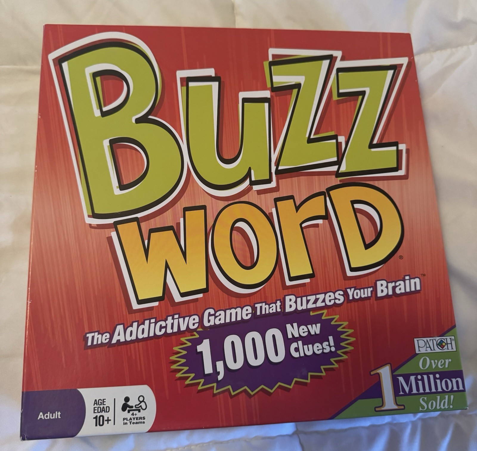 Buzz Word Game by Patch #7363 Ages 10 to Adult – Brand New Sealed Vintage 2003