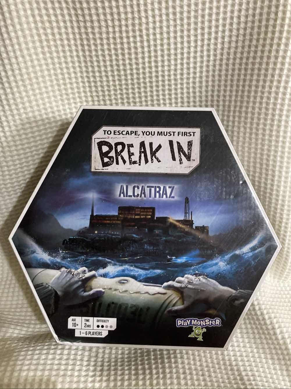 Break In Alcatraz Board Game Play Monster To Escape You Must First