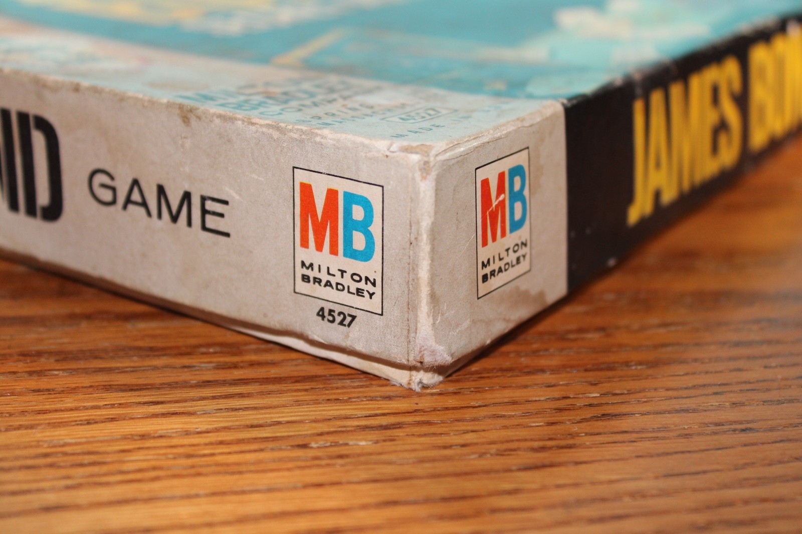 James Bond Secret Agent 007 Board Game 1964 Milton Bradley Incomplete For Parts