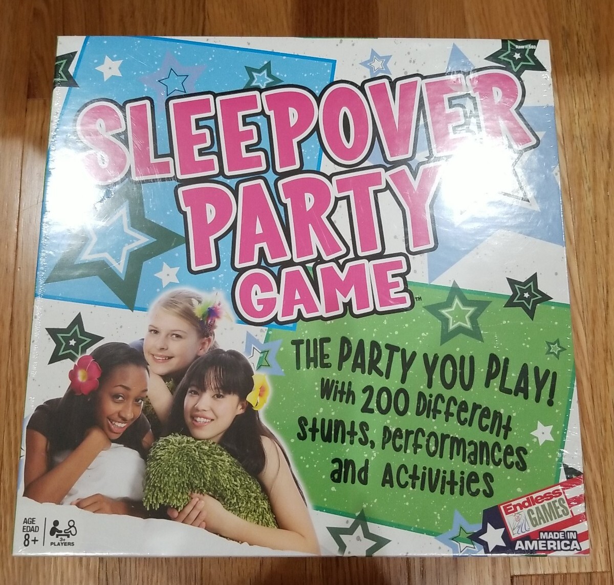 “THE SLEEPOVER PARTY GAME” BRAND NEW IN BOX! For ages 8+ ENDLESS GAMES