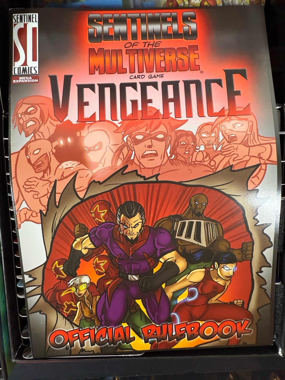 Sentinels of the Multiverse, Rook City & Infernal Relics + Vengeance Card Games