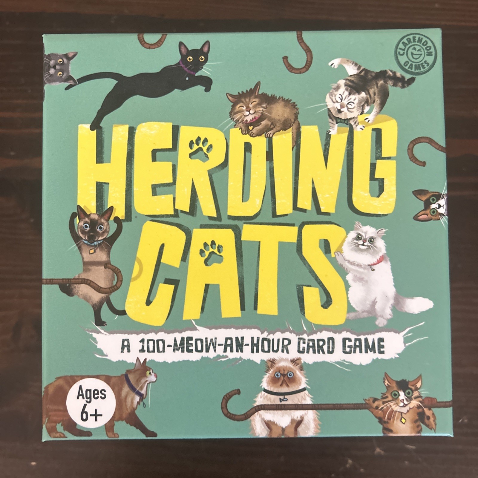Herding Cats Card Game “100-Meow-an-Hour” Fast & Fun 20 Min to Play Ages 6+