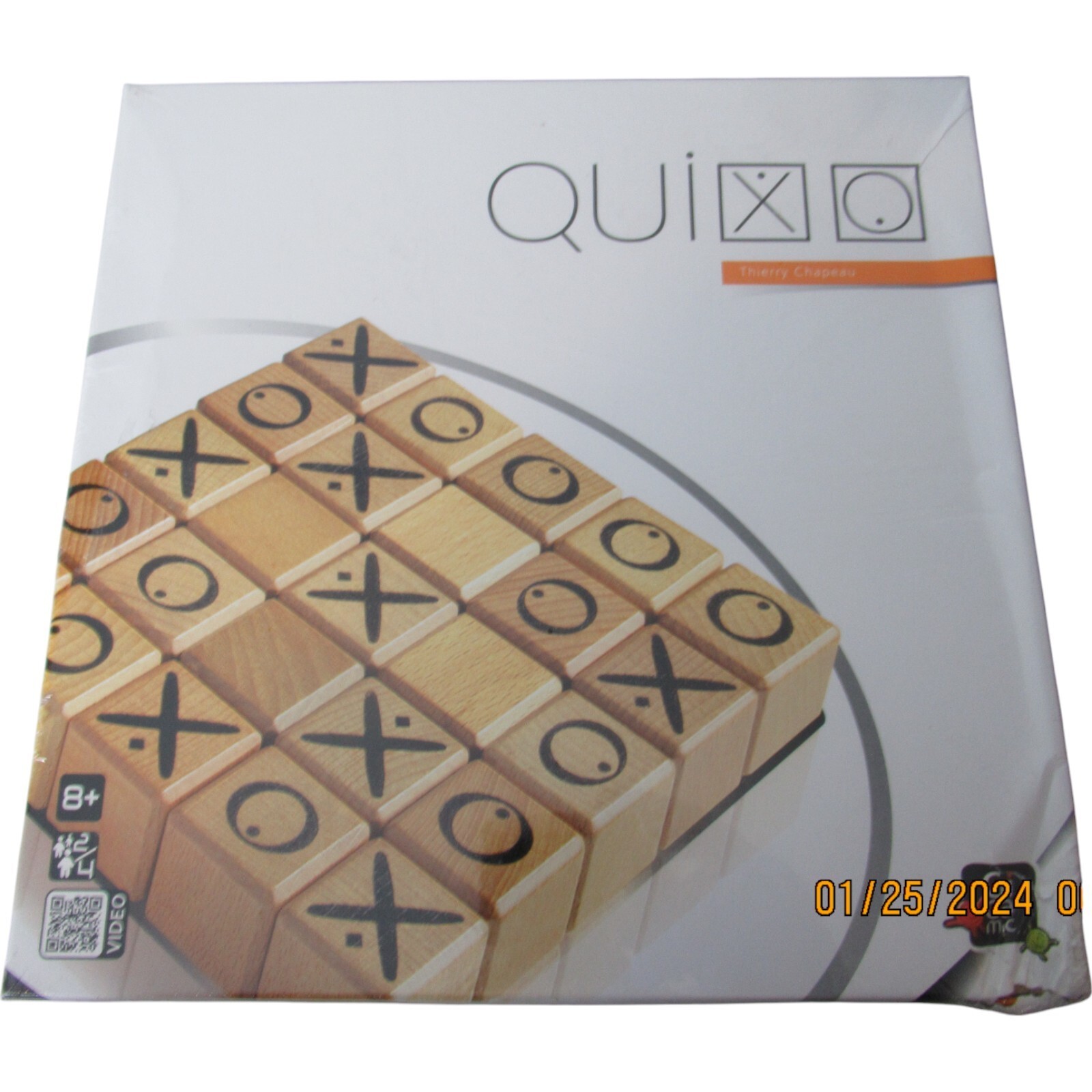 Quixo Abstract Strategy Game for Families and Adults Ages 8+ 1995 NEW DMG PKG