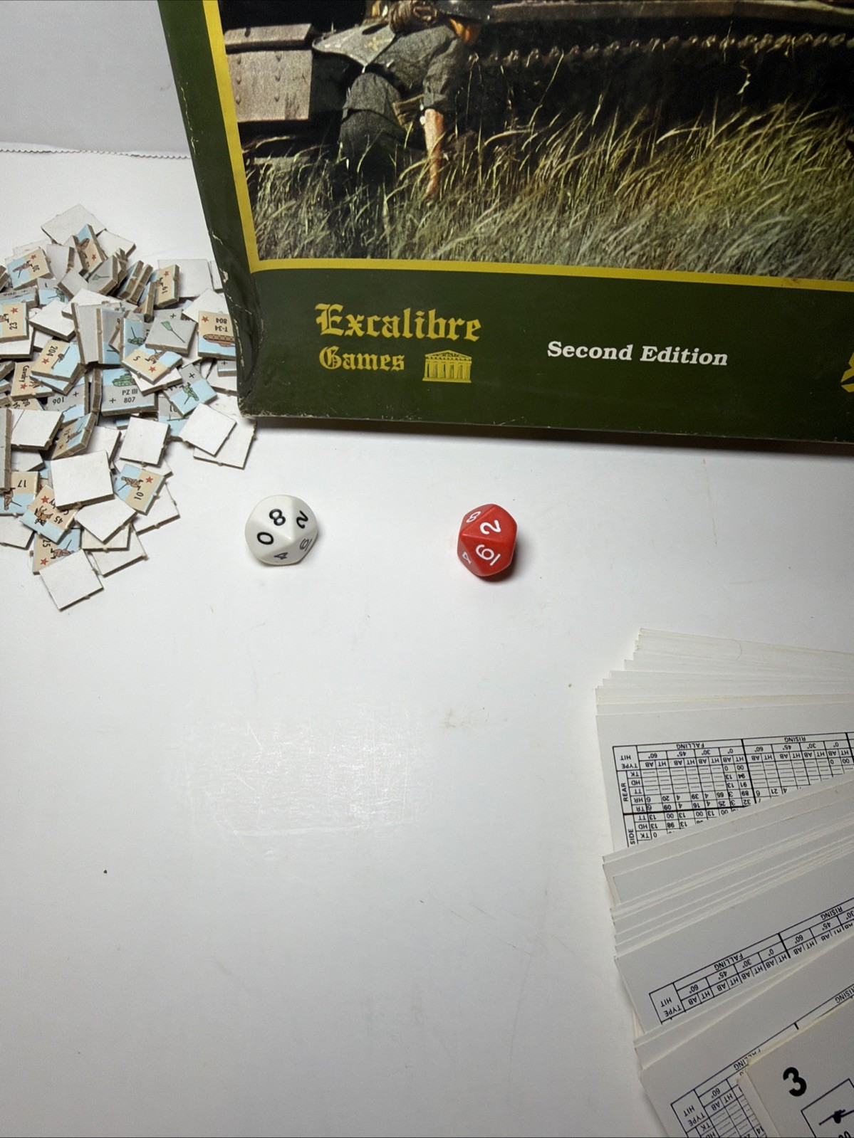Excalibre Games PANZER 1941-1945 Armored Combat on the Eastern Front VGC See Pic