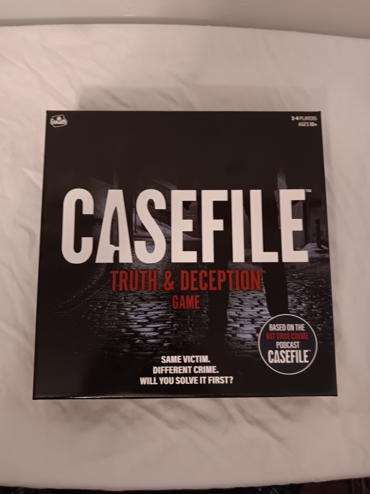 Goliath Games Casefile Truth and Deception True Crime Murder Mystery Board Game