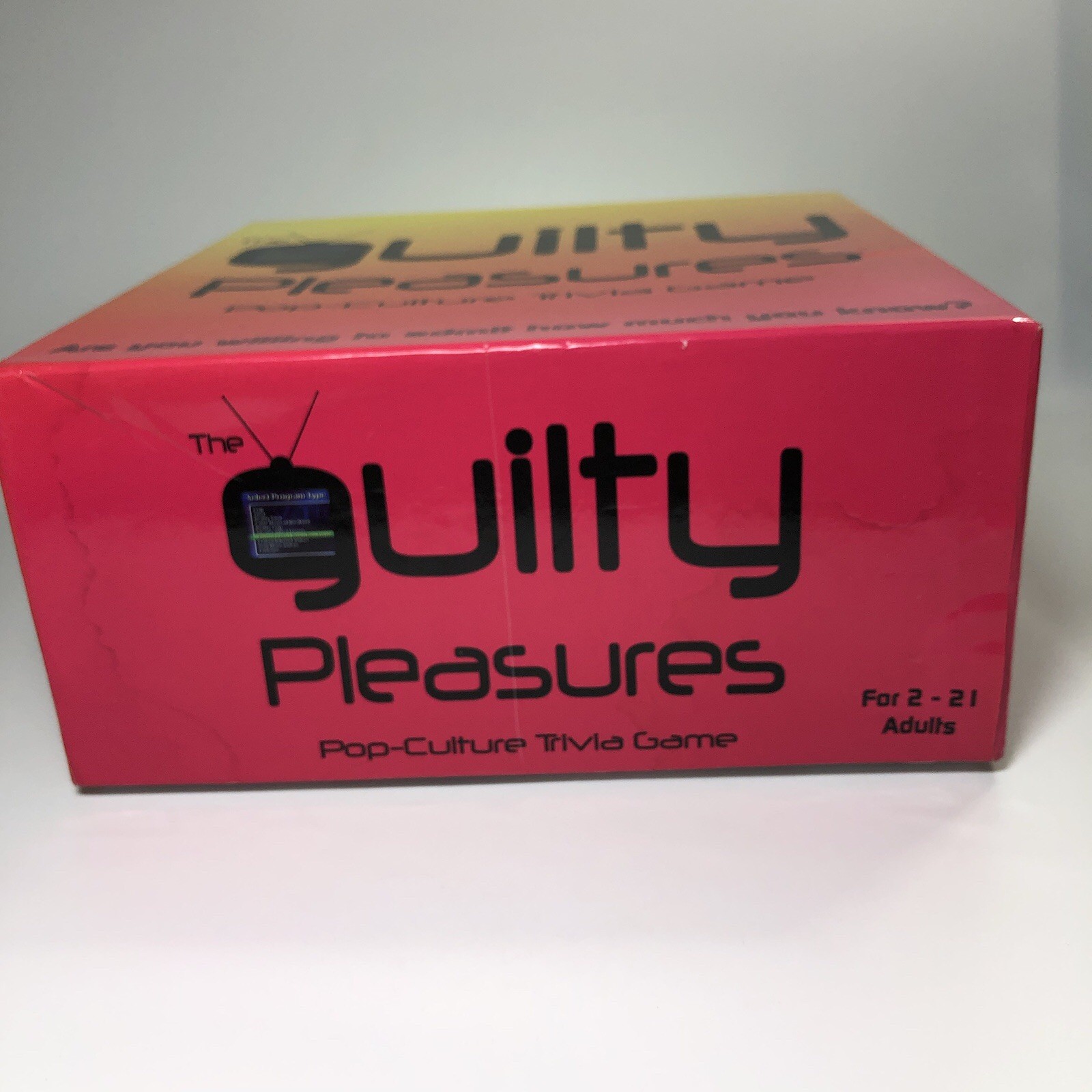 Kheper Guilty Pleasures Pop Culture Trivia Board Game 300 Cards 2008 Adults