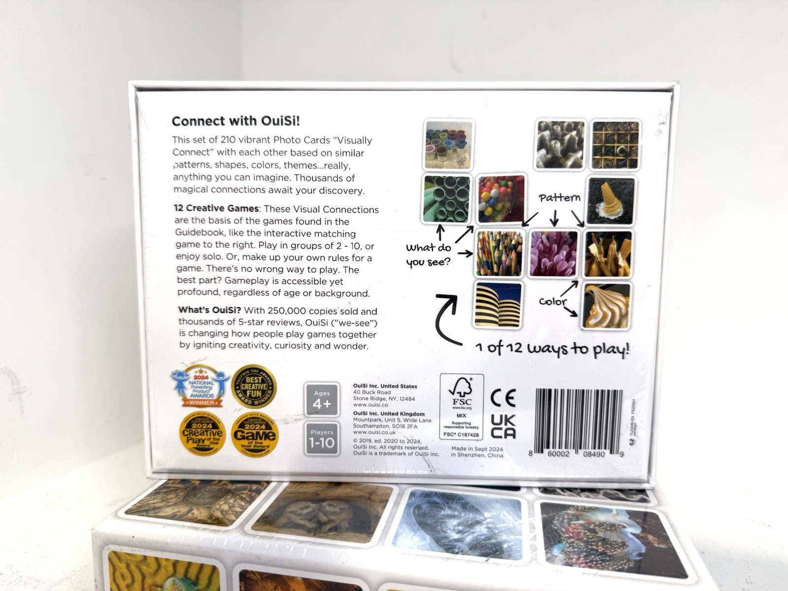 Ouisi (2) Photo Cards & Games “Ignite a Sense of Connection and Wonder” – NEW