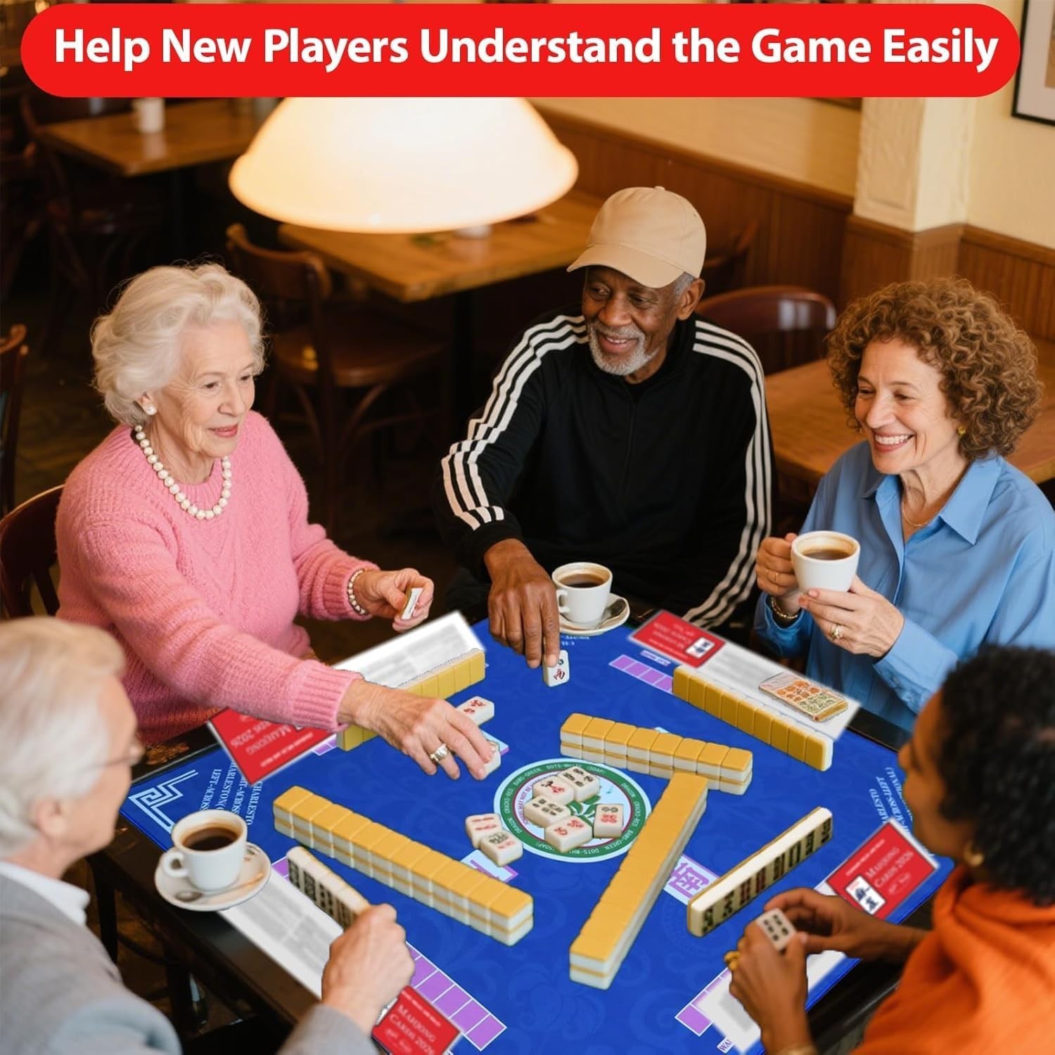 2026 Official NMJL Mahjong Cards – 4 Pcs