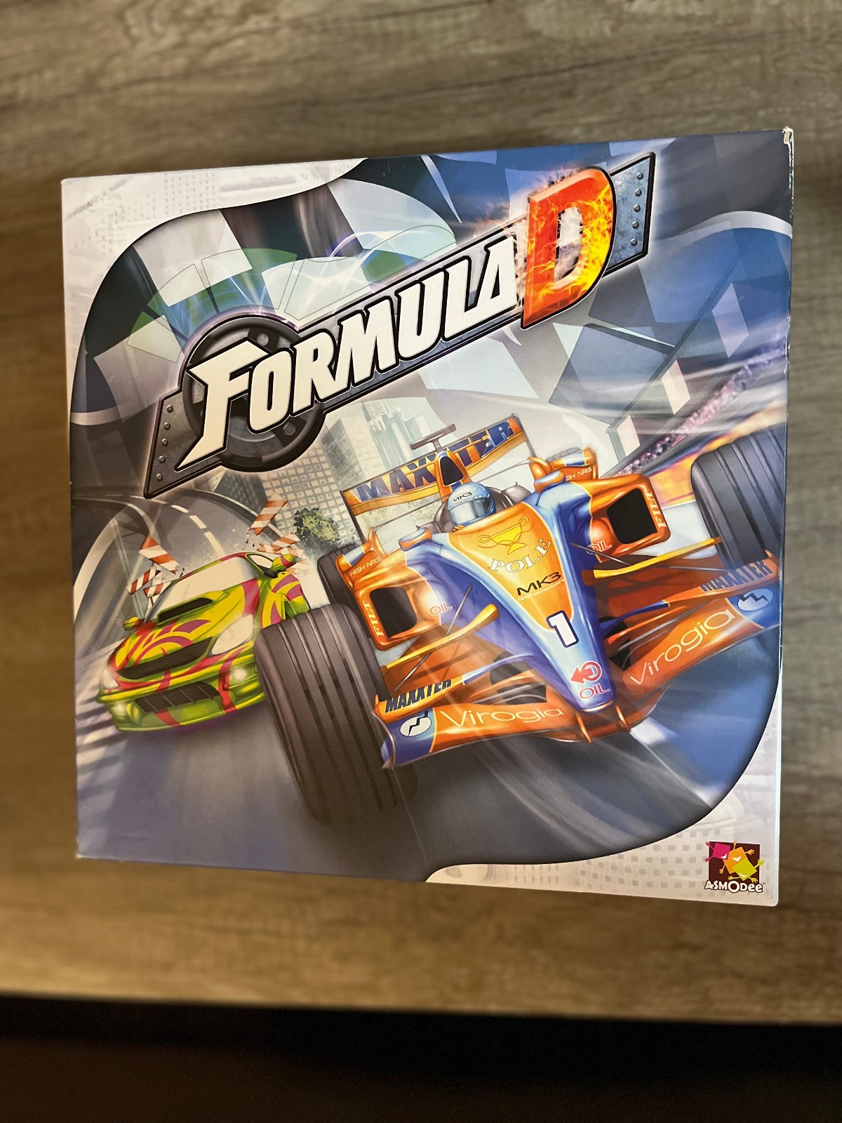 Formula D Board Game by Asmodee COMPLETE