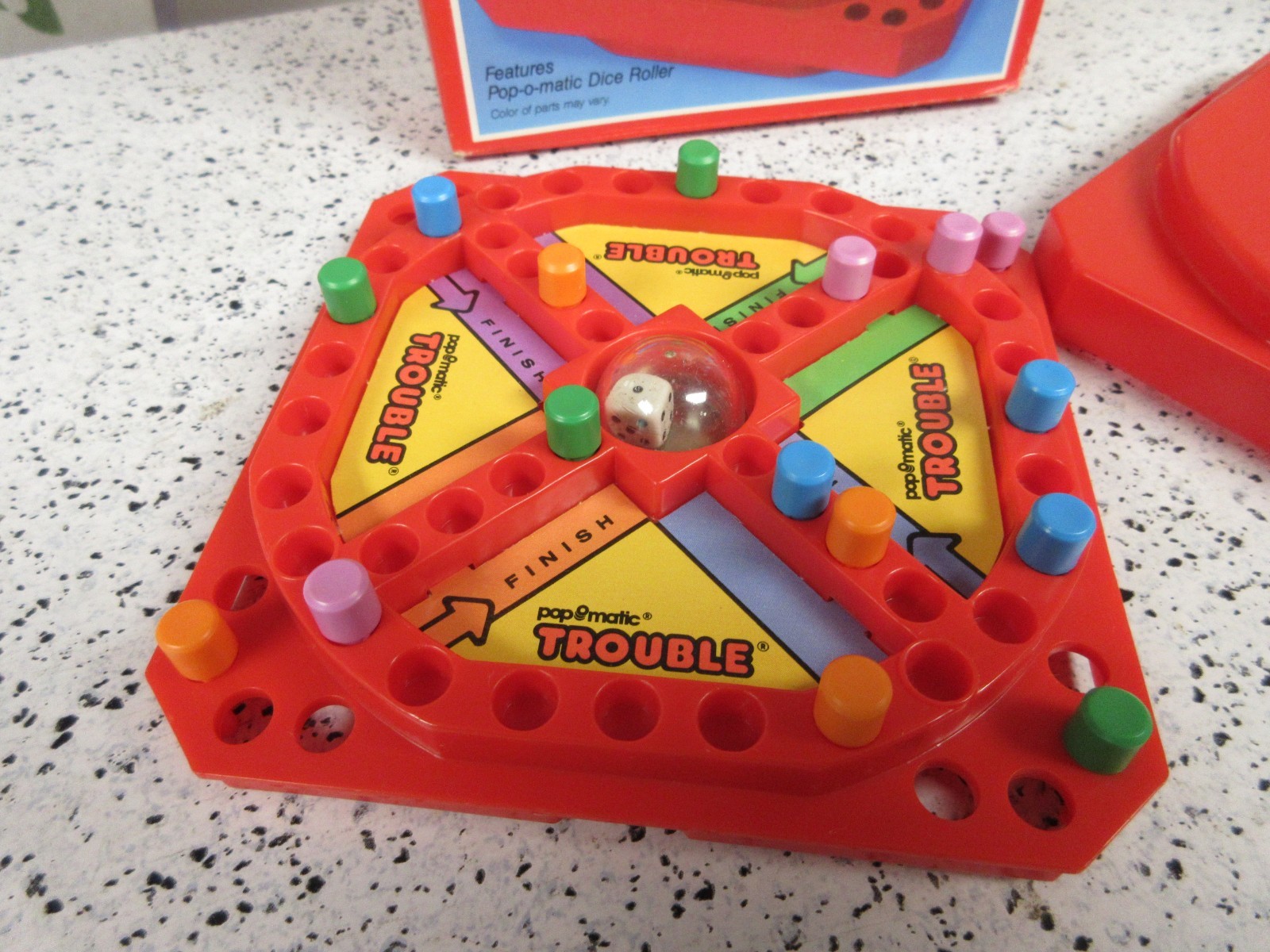 1989 Trouble Travel Game by Milton Bradley Complete in Great Condition FREE SHIP