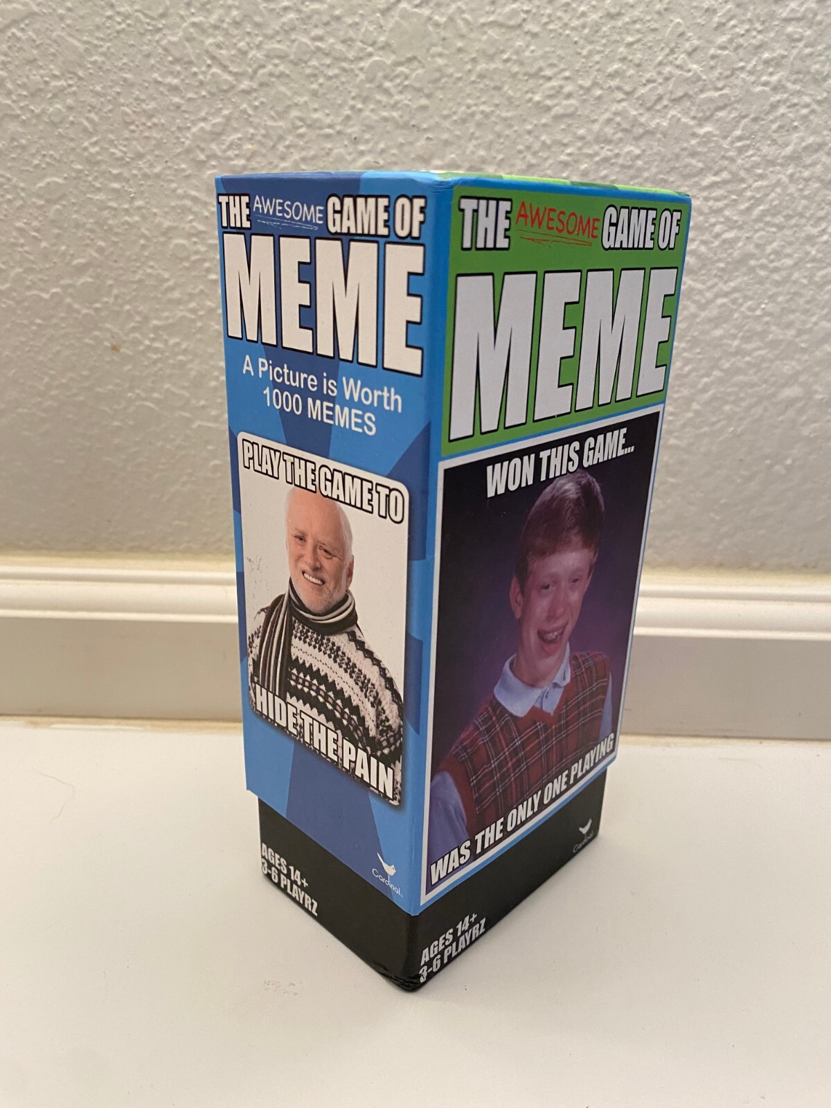 The Awesome Game of Meme Cards Game Ages 14+ 3-6 Players