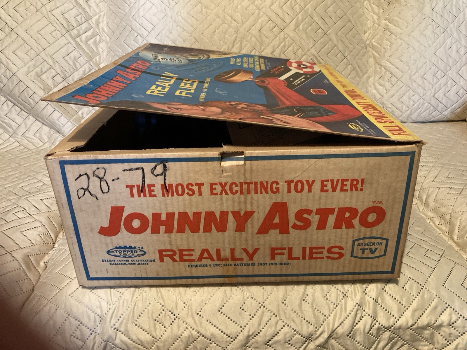1967 Topper Toys Johnny Astro w/ 2 Original Balloons + Astronaut In Original Box